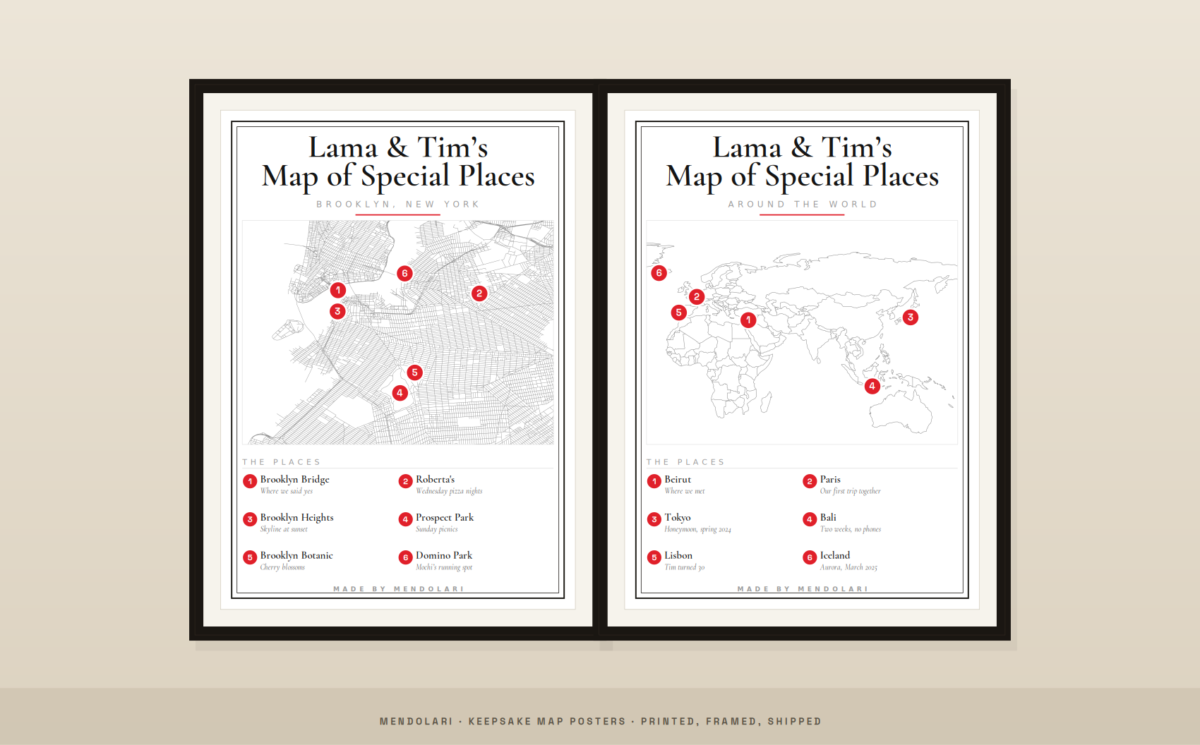 Digital Download - Map of Special Places